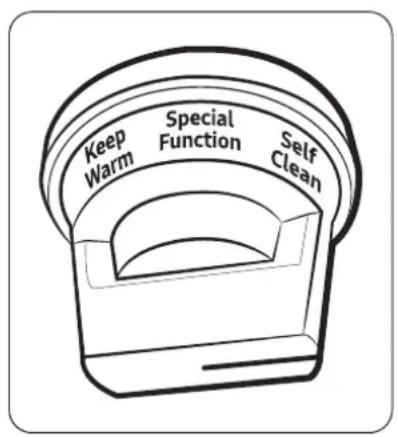 Dacor DOP30T840GS - Utilisation de la fonction spéciale - 1