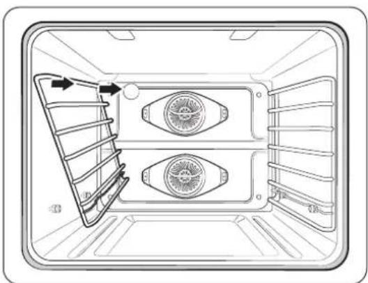 Dacor DOP30T840GS - Retrait des supports à échelle - 3