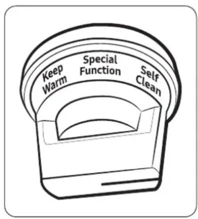 Dacor DOP30T840GS - Using the special function feature - 1