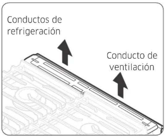 Dacor DOP30T840GS - Conductos de ventilación y refrigeración delorno - 1