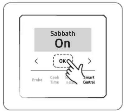 Dacor DOP30T840GS - como utilizar la funciona Sabbath (sabbat) - 4