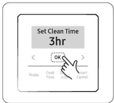 Dacor DOP30T840GS - como executar un ciclo de autolimpieza - 2