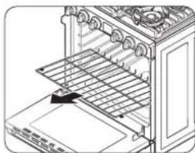 Dacor DOP30T840GS - Replacing the racks - 4