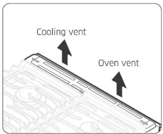 Dacor DOP30T840GS - Oven vent/cooling vent - 1