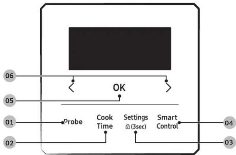 Dacor DOP30T840GS - Panel de control delorno - 1