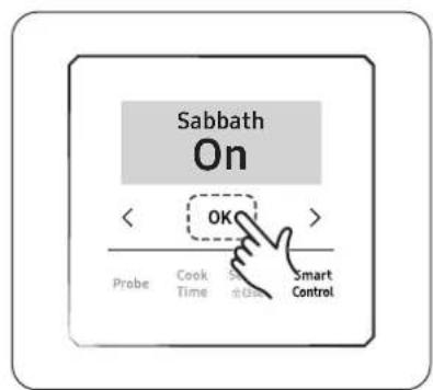 Dacor DOP30T840GS - Comment utiliser la fonction sabbath - 4