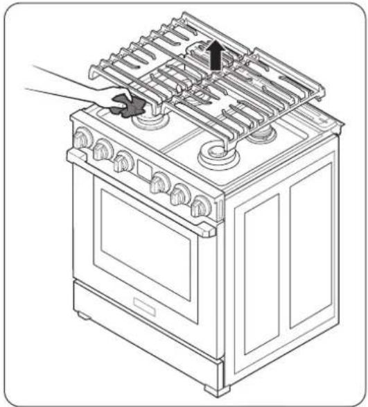 Dacor DOP30T840GS - Nettoyage de la surface de la table de cuisson - 1
