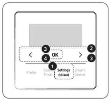 Dacor DOP30T840GS - Thème de l'horloge - 1