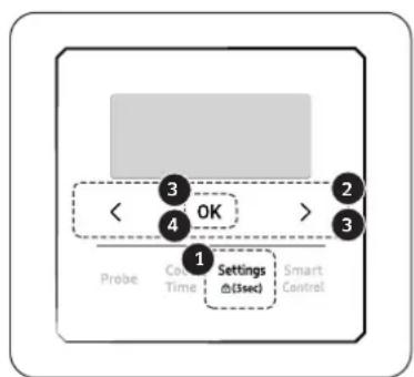 Dacor DOP30T840GS - Formato de hora - 1