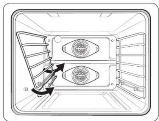 Dacor DOP30T840GS - Retiro de las parrillas verticales - 2
