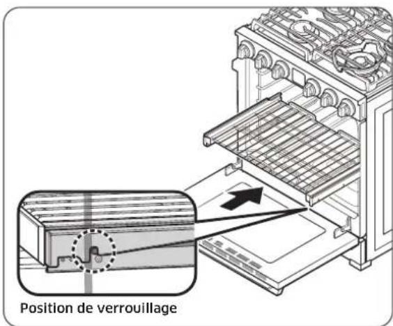 Dacor DOP30T840GS - Installation de la grille coulissante - 3