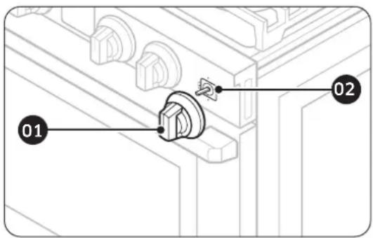Dacor DOP30T840GS - Control knobs - 1