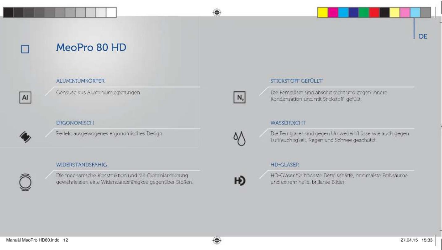 Meopta MeoPro 80 HD - Wir danken Ihnen für Ihr Vertrauen in die Marke Meopta. - 1