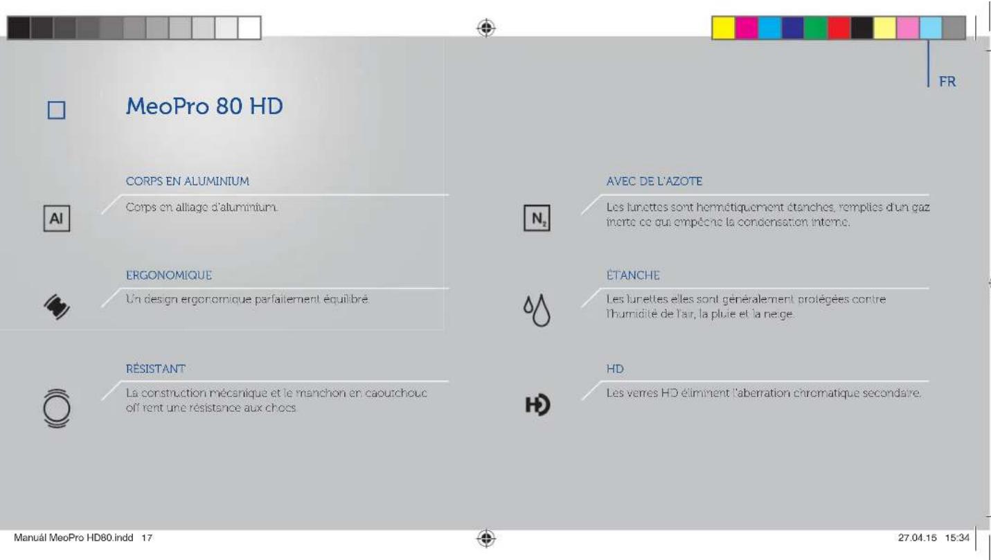 Meopta MeoPro 80 HD - Nous you remercions de your confi ance portee a la marque Meopta - 1