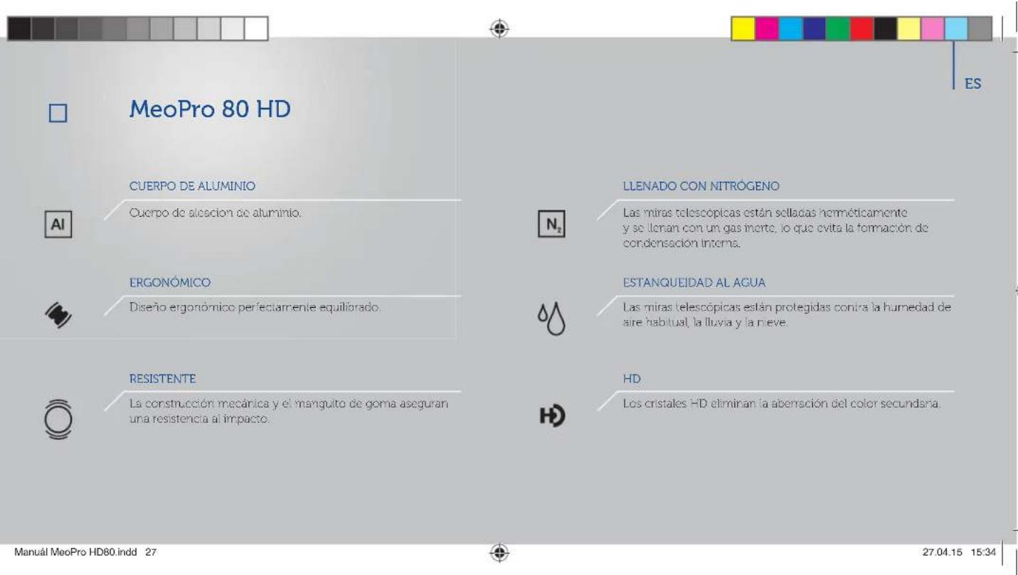 Meopta MeoPro 80 HD - Gracias por su confi anza en lamarca Meopta. - 1