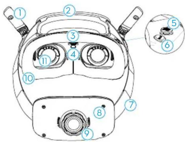 DJI Goggles 3 - הכלה - 1