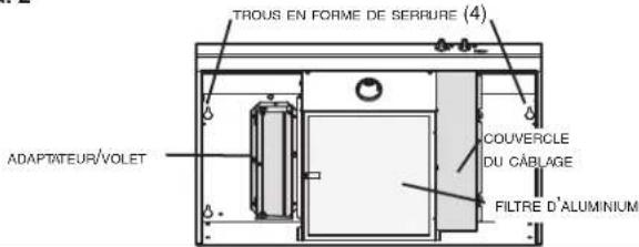 NuTone AR130SS - PRÉPARATION DE L'EMPLACEMENT - 1