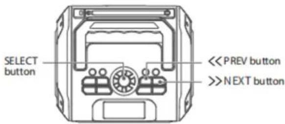 LENCO MCR113 - 8.2Backlight setting - 1
