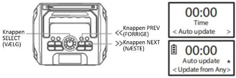 LENCO MCR113 - (Tid) Indstilling af tid - 3