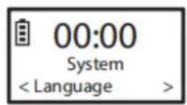 LENCO MCR113 - 8.5System language - 2