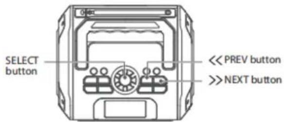 LENCO MCR113 - 8.5System language - 1