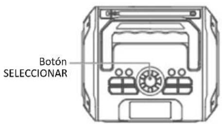 LENCO MCR113 - (hora) Configuración de la hora - 1