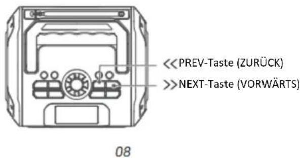 LENCO MCR113 - Belegen von Senderspeicherplatzzen - 4