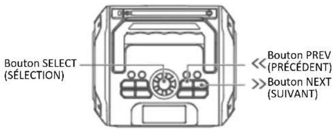 LENCO MCR113 - Luminosité du rétroéclairage - 1