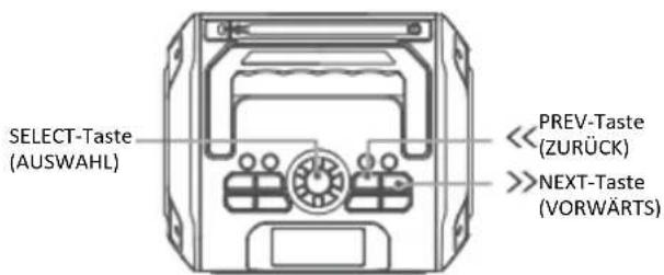 LENCO MCR113 - (Automatische Aktualisierung) Einstellung der automatischen Aktualisierung von Uhrzeit und Datum - 1