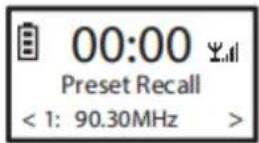 LENCO MCR113 - Preset Recall - 1