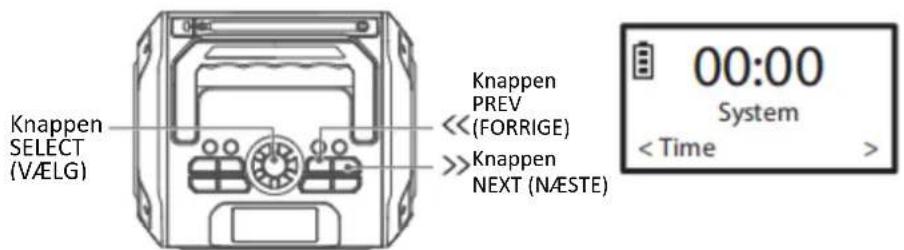 LENCO MCR113 - Systemindstellinger - 1