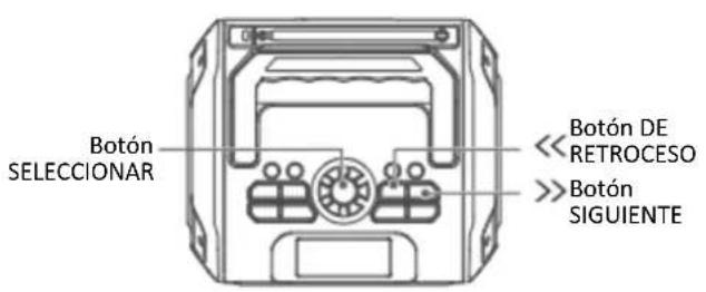 LENCO MCR113 - (nivel encendido) Brillo de la retroiluminacion - 1