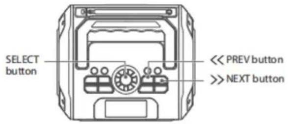 LENCO MCR113 - Alarm volume - 1