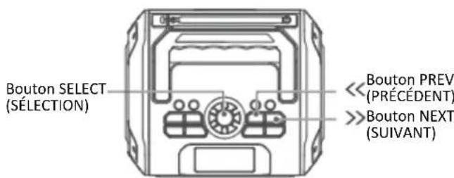 LENCO MCR113 - Luminosité du rétroéclairage - 1
