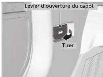 Honda CRV (2025) - Ouverture du capot - 1