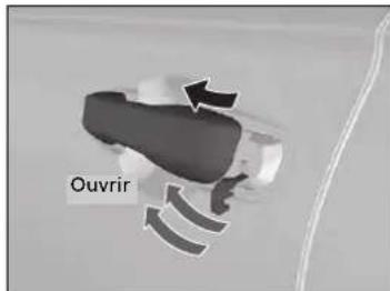 Honda CRV (2025) - Ouverture/fermeture des glaces avec la clé - 1