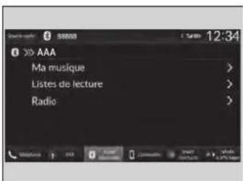 Honda CRV (2025) - Recherche de musique - 1