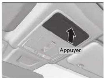 Honda CRV (2025) - Porte-lunettes de soleil - 1