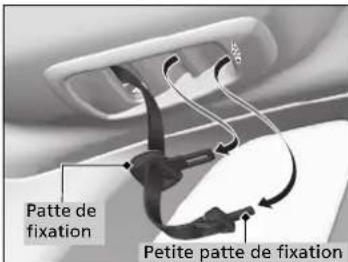 Honda CRV (2025) - Ceinture de sécurité avec ancrage amovible - 1