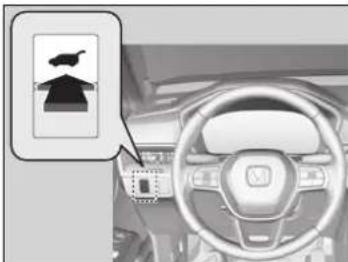 Honda CRV (2025) - Utilisation du bouton du hayon électrique - 1
