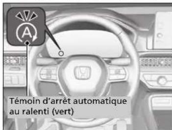 Honda CRV (2025) - Arrêt automatique au ralenti - 1