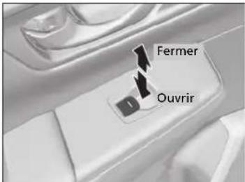 Honda CRV (2025) - Ouverture/fermeture des glaces sans la fonction d'ouverture/fermeture automatique* - 1