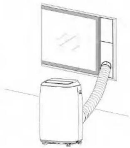 NewAir NAC12KWH03 - Ancho de la Ventana Alto de la Ventana - 3