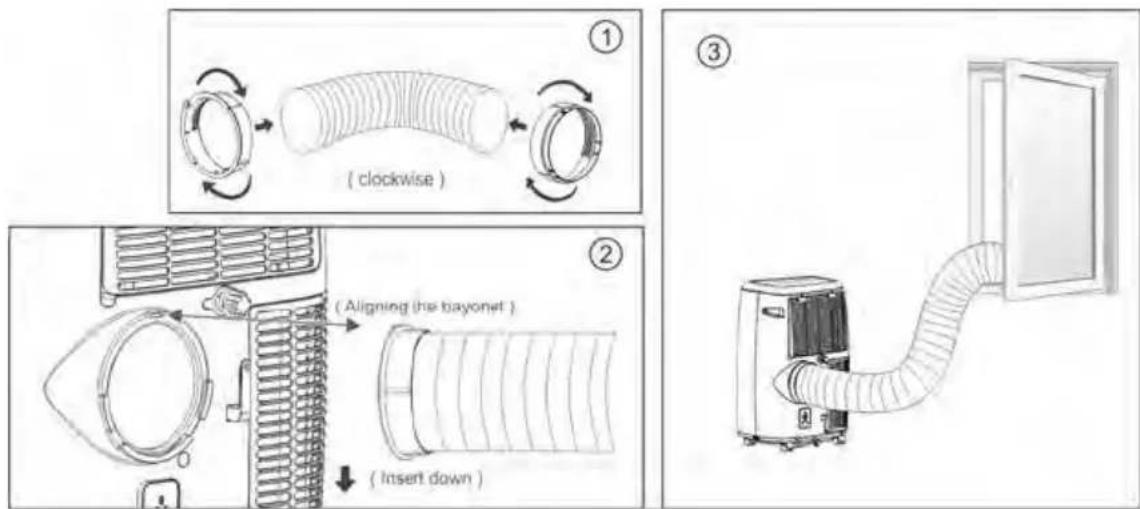 NewAir NAC12KWH03 - INTRODUCTION TO EXHAUST HOSE INSTALLATION - 1