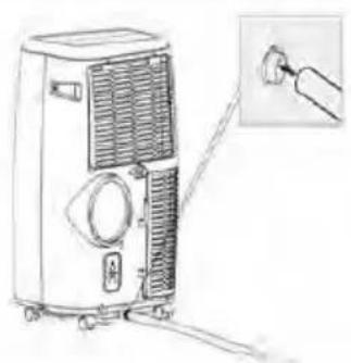 NewAir NAC12KWH03 - LUZ INDICADA DE BANDEJA DE AGUA LLENA - 4