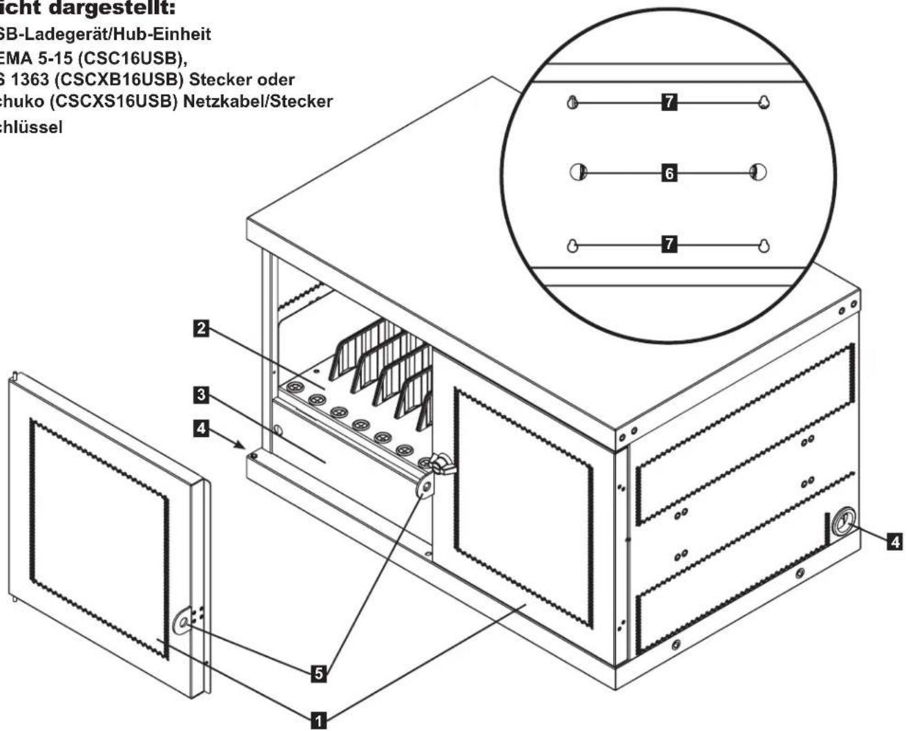 Tripp Lite CSCXB16USB - Nicht dargestellt: - 1