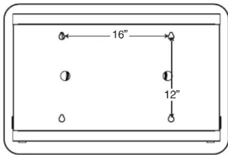 Tripp Lite CSCXB16USB - Warning: Do not attempt to mount the charging station to the wall with any personal electronic devices inside. - 1