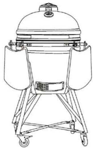 H.KOENIG YOKO18 - Kamado Japanese barbecue 18" - 12