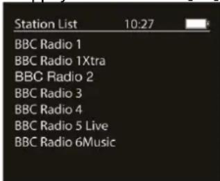 Audizio Parma - Changement des stations DAB - 3