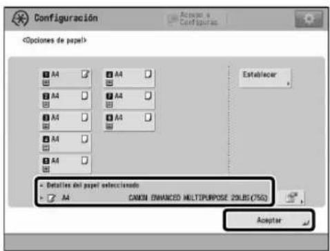 CANON imagePRESS C10000VP - ■ SeLECTION de temas de papel de la base de datos papel - 4